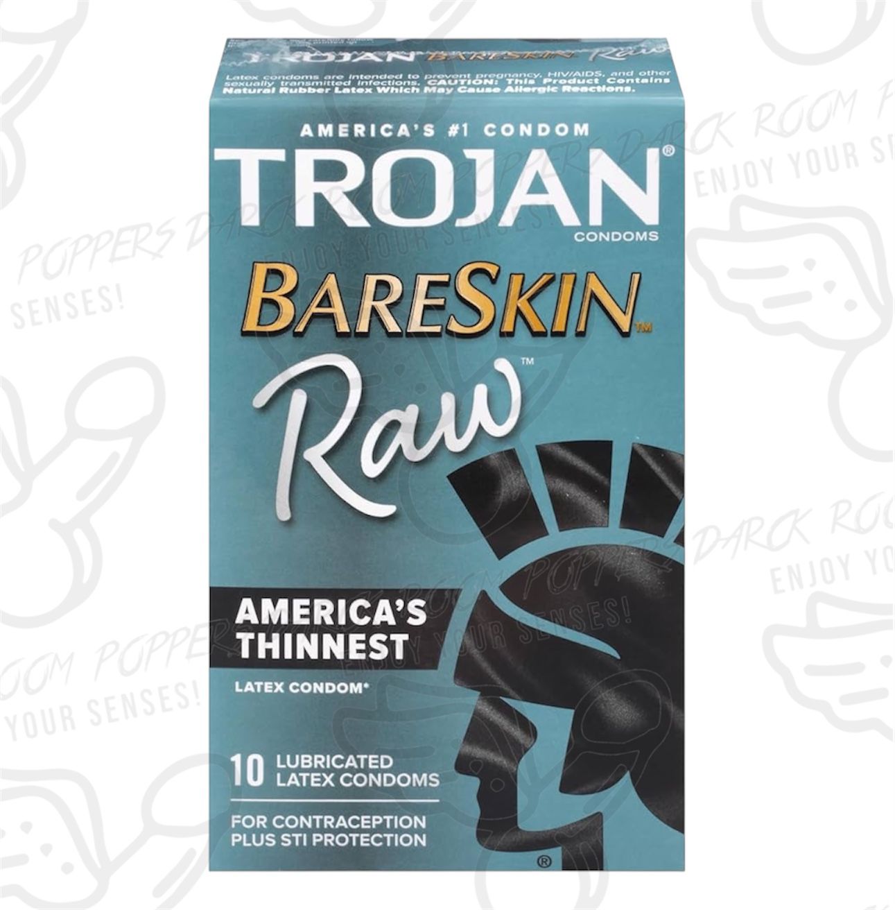TROJAN BARE SKIN RAW