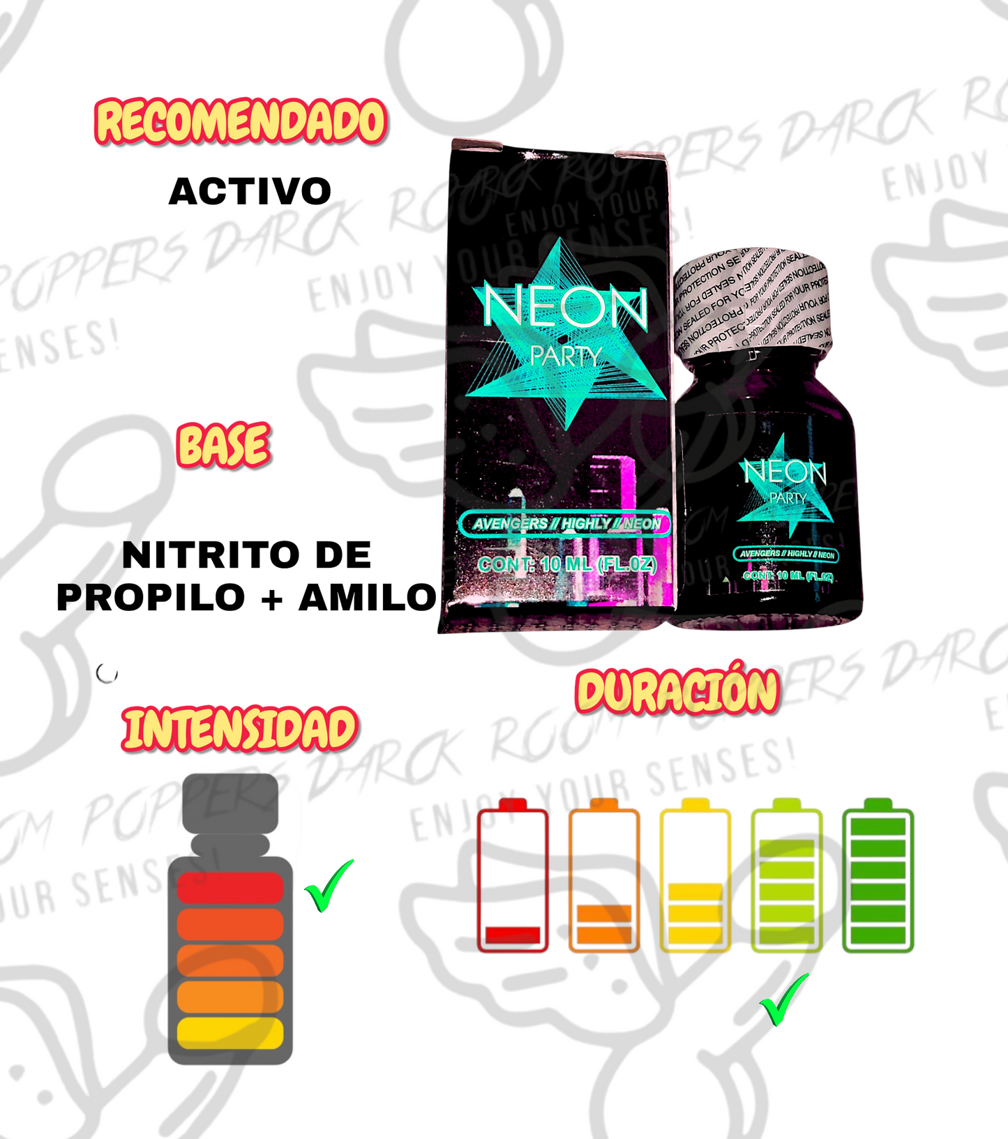 NEON PARTY IMPORTADO 10 ML.
