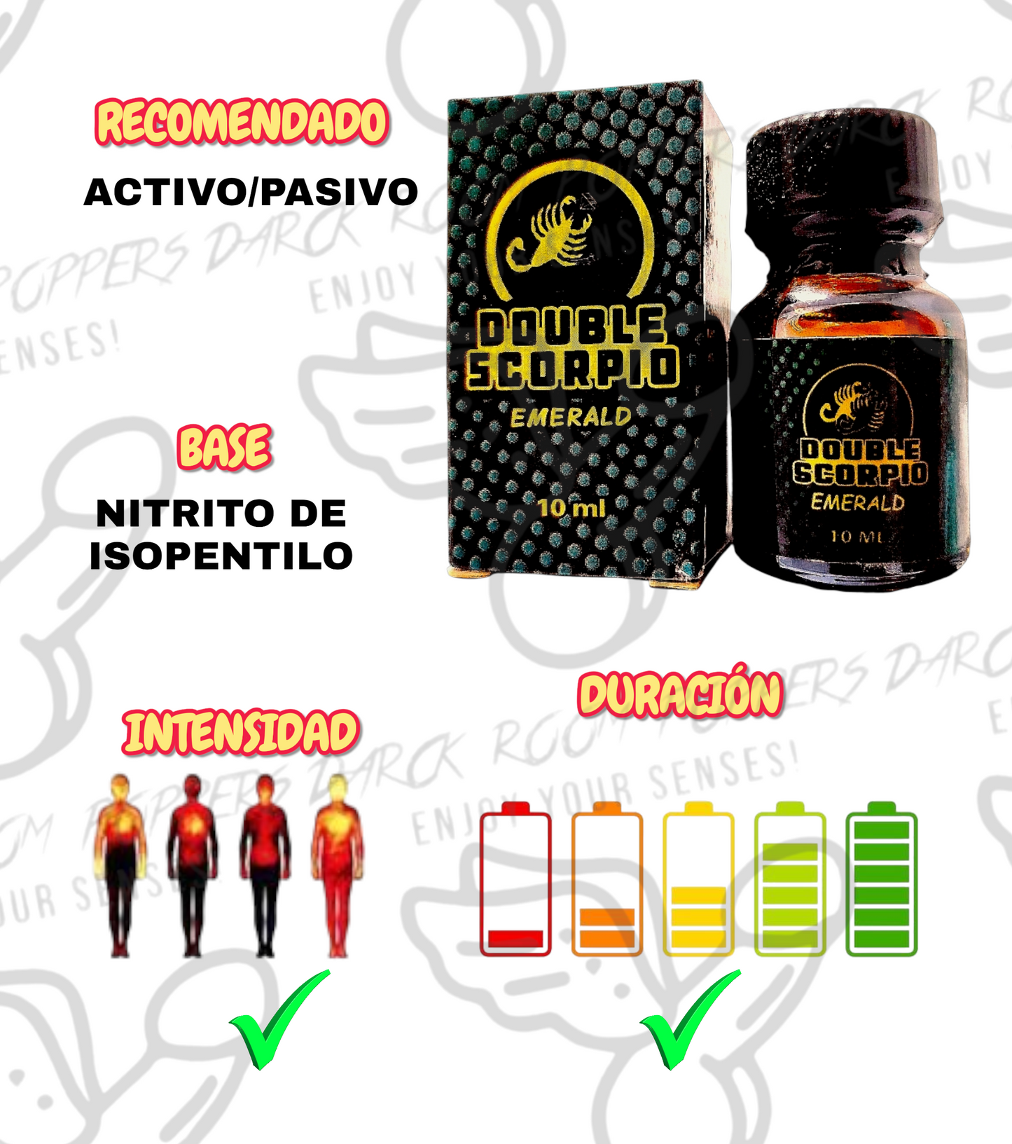 DOUBLE SCORPIO EMERALD 10 ML.